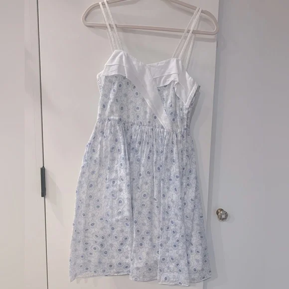 floral dress vintage Flower Stamp Dress  BODE